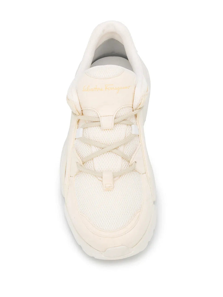 Ferragamo Panelled Chunky Sneakers