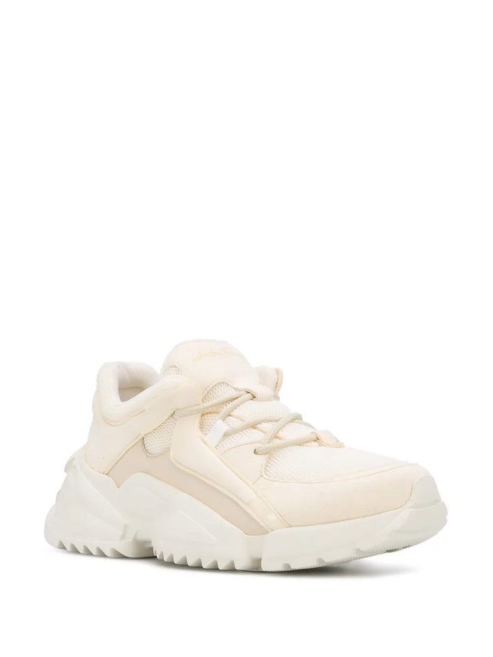 Ferragamo Panelled Chunky Sneakers