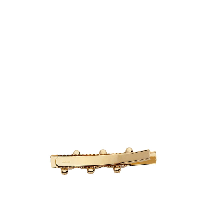 Ferragamo Barr Allstra Rhinestone Hair Clip Gold