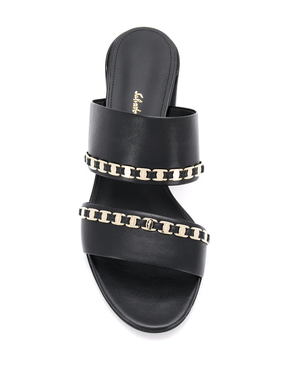 Ferragamo Vara Chain Sandals