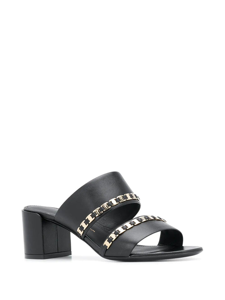Ferragamo Vara Chain Sandals