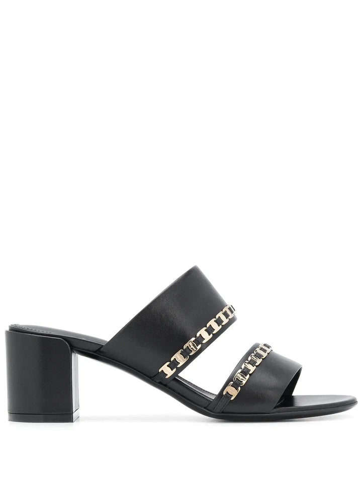 Ferragamo Vara Chain Sandals