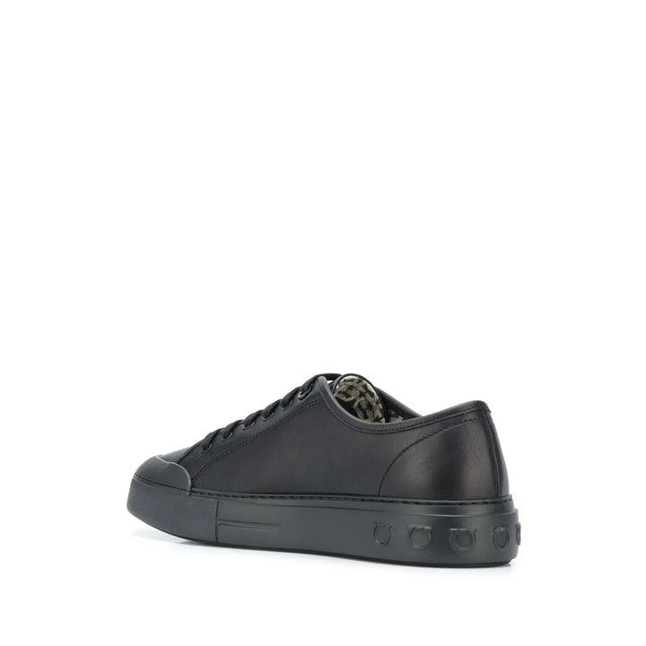 Ferragamo Gancio Low-Top Sneakers