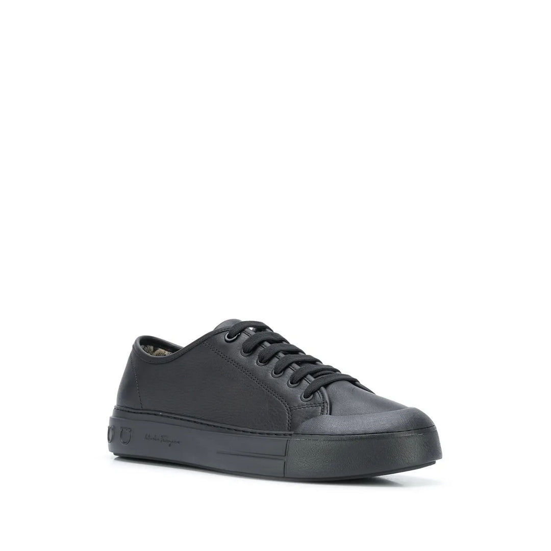 Ferragamo Gancio Low-Top Sneakers