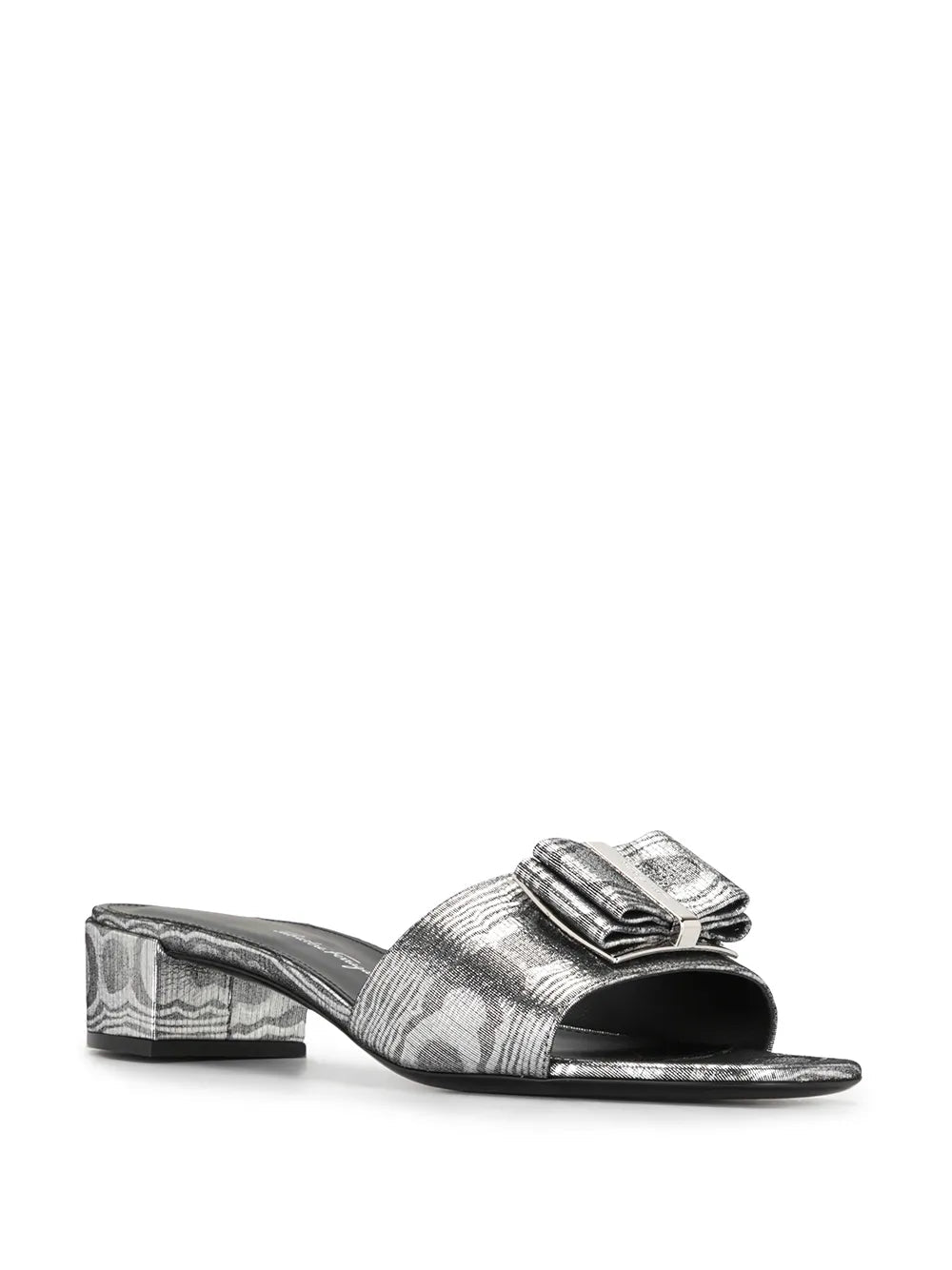 Ferragamo Double Bow 30Mm Sandals