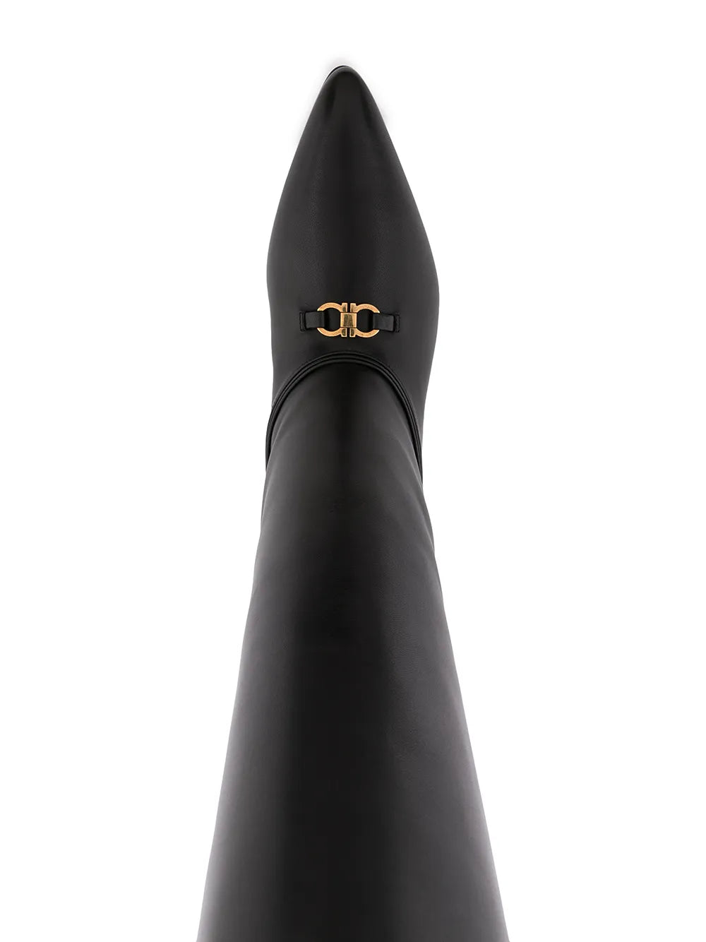 Ferragamo Gancini Knee-High Boots