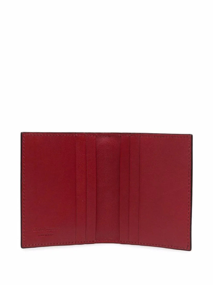 Ferragamo Gancini Leather Cardholder