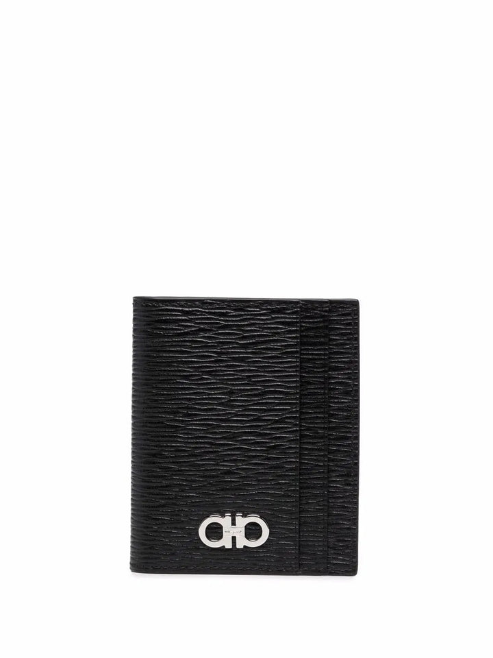 Ferragamo Gancini Leather Cardholder