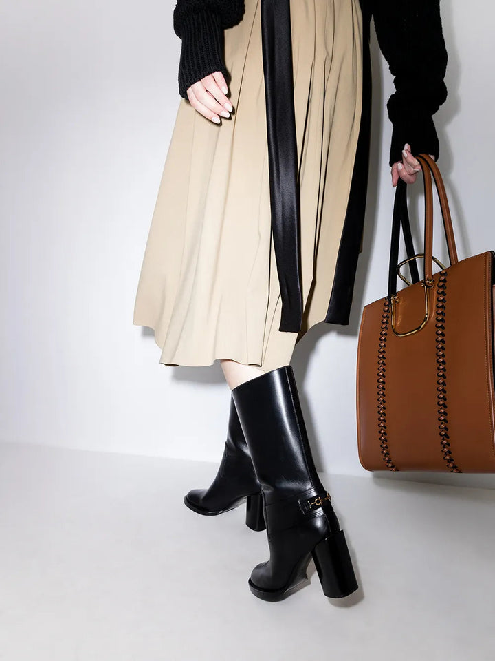 Ferragamo Gancio Horsebit 85Mm Boots