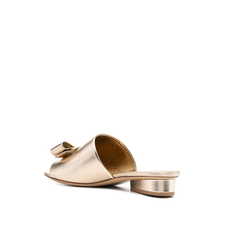 Ferragamo Viva Bow Slide Sandals