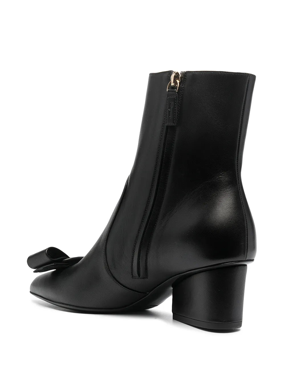 Ferragamo 55Mm Viva Bow-Detail Boots