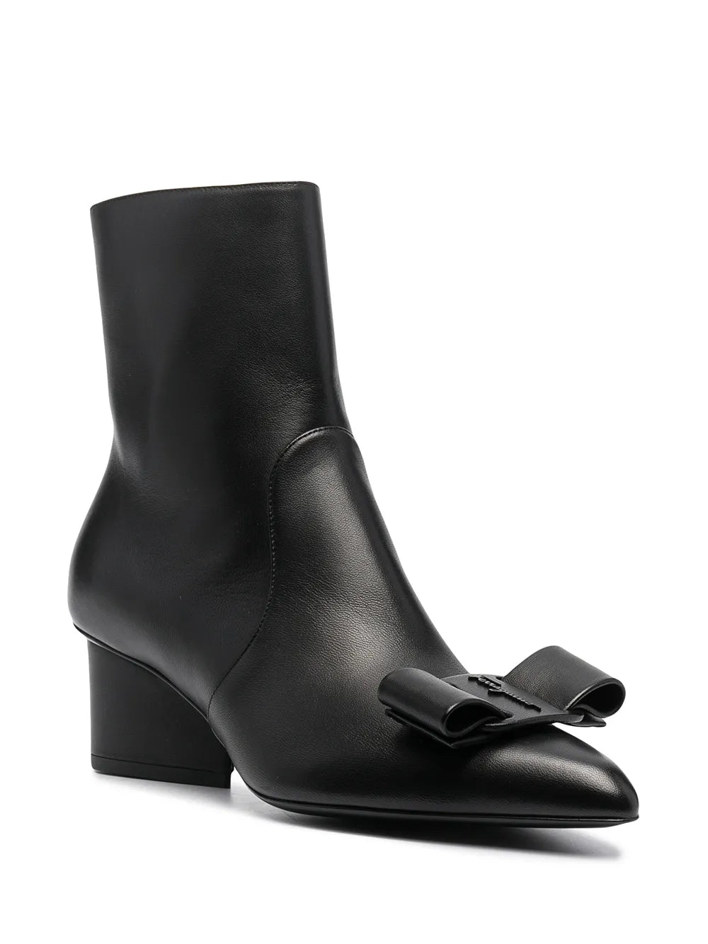 Ferragamo 55Mm Viva Bow-Detail Boots