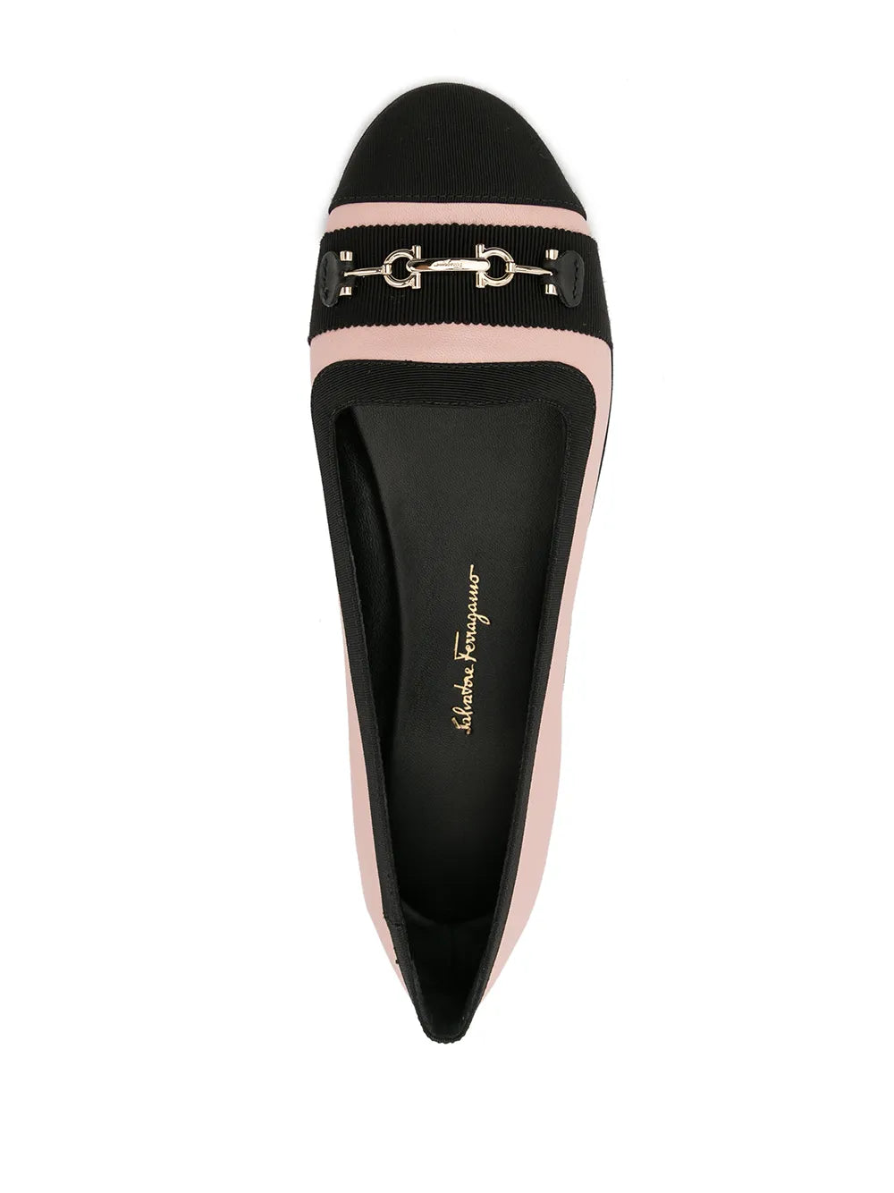 Ferragamo Kaci Gancini Ballerina Shoes