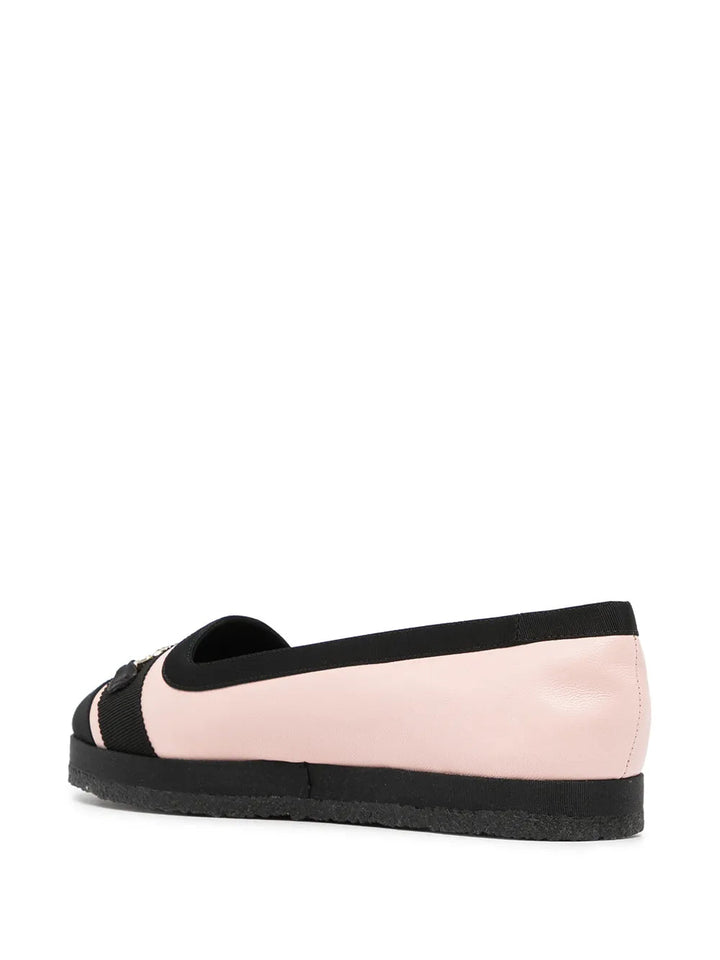 Ferragamo Kaci Gancini Ballerina Shoes