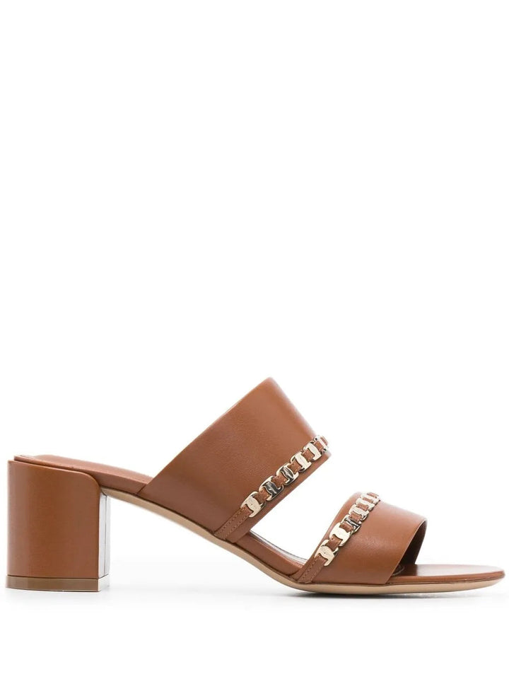 Ferragamo Vara Chain Sandals