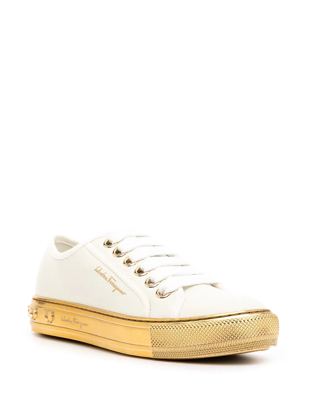 Ferragamo Tully Gancini-Sole Sneakers