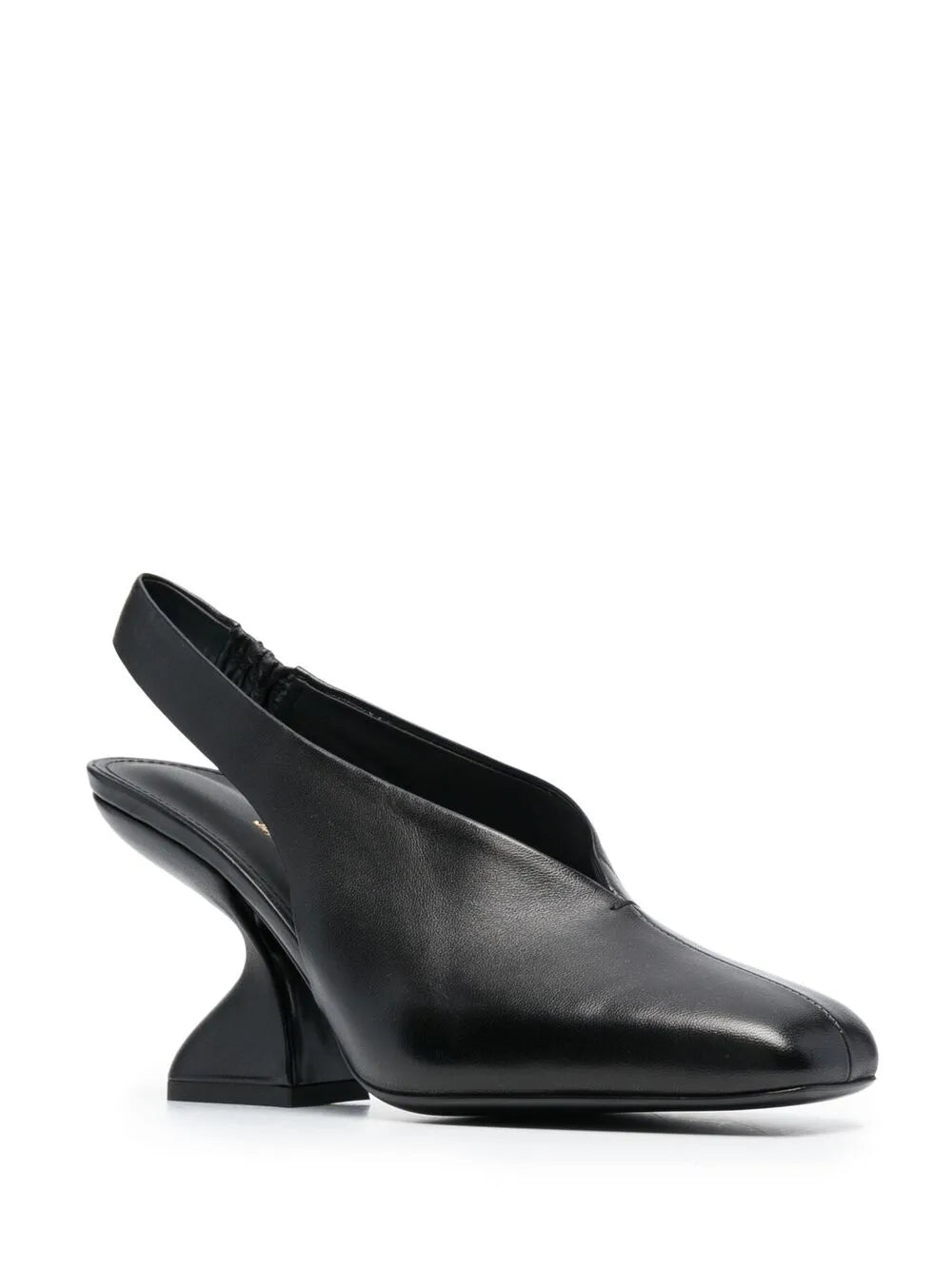 Ferragamo F-Heel 100Mm Slingback Pumps in BLACK
