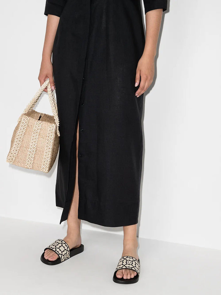 Ferragamo Groovy Slip-On Slides