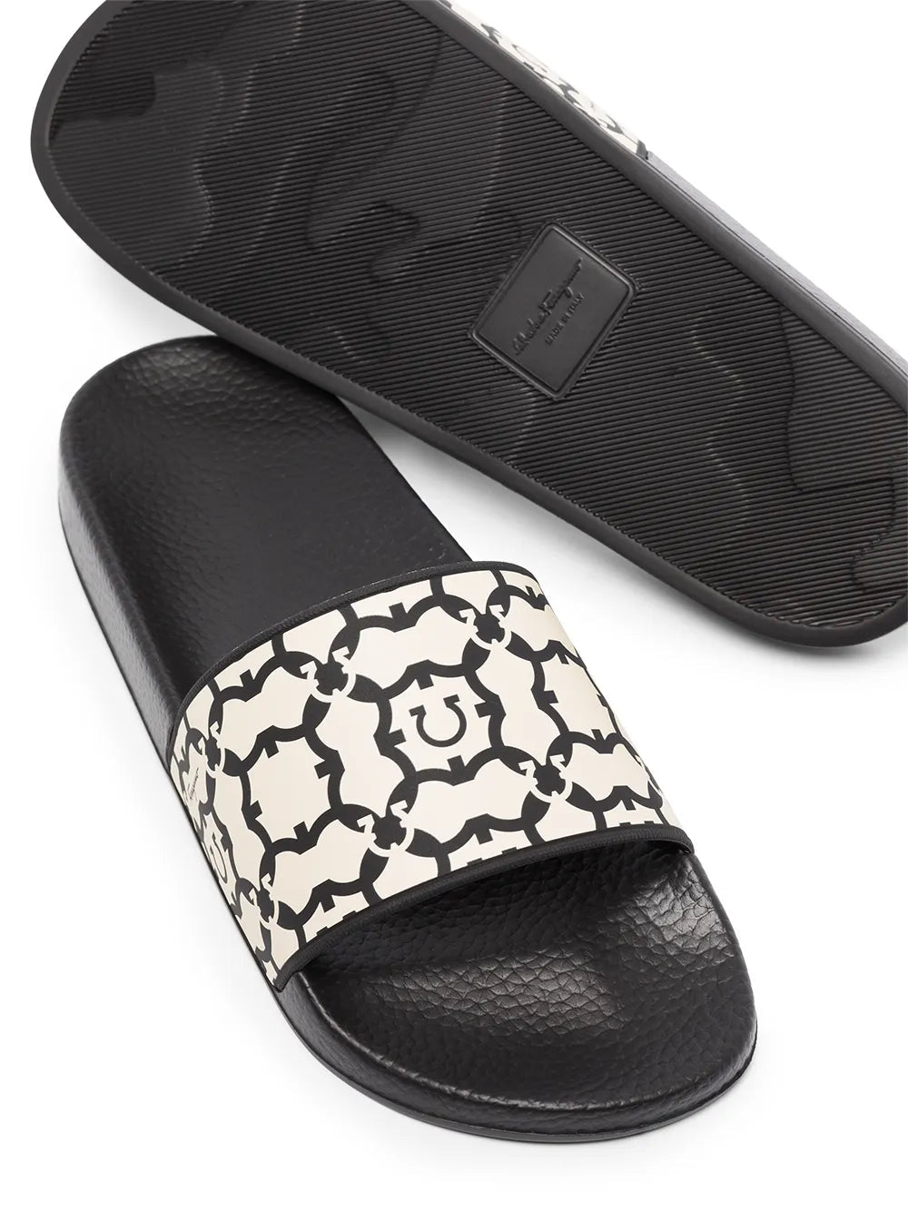 Ferragamo Groovy Slip-On Slides