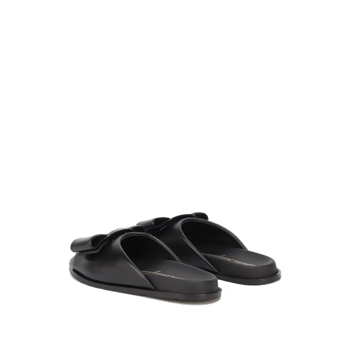 Ferragamo Vara Bow Flat Sandals