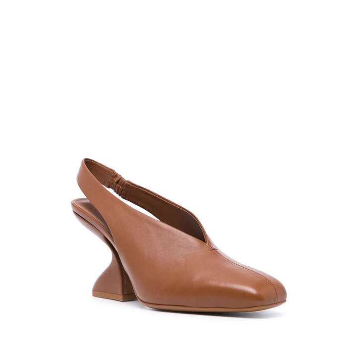 Ferragamo 85Mm Sloane Chunky-Heel Pumps