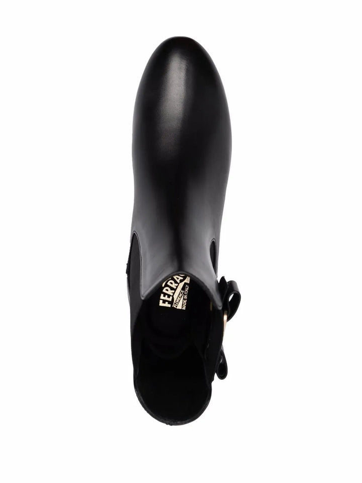 Ferragamo Vara Bow Chelsea Boots