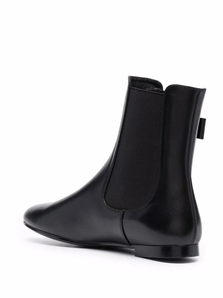 Ferragamo Vara Bow Chelsea Boots