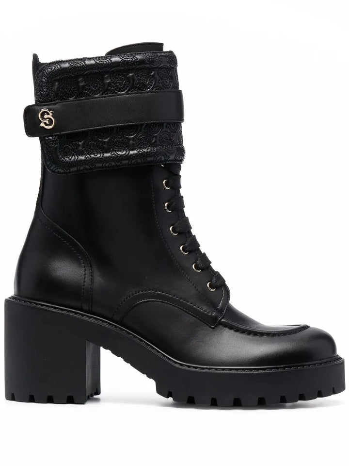 Ferragamo Shiraz Leather Boots
