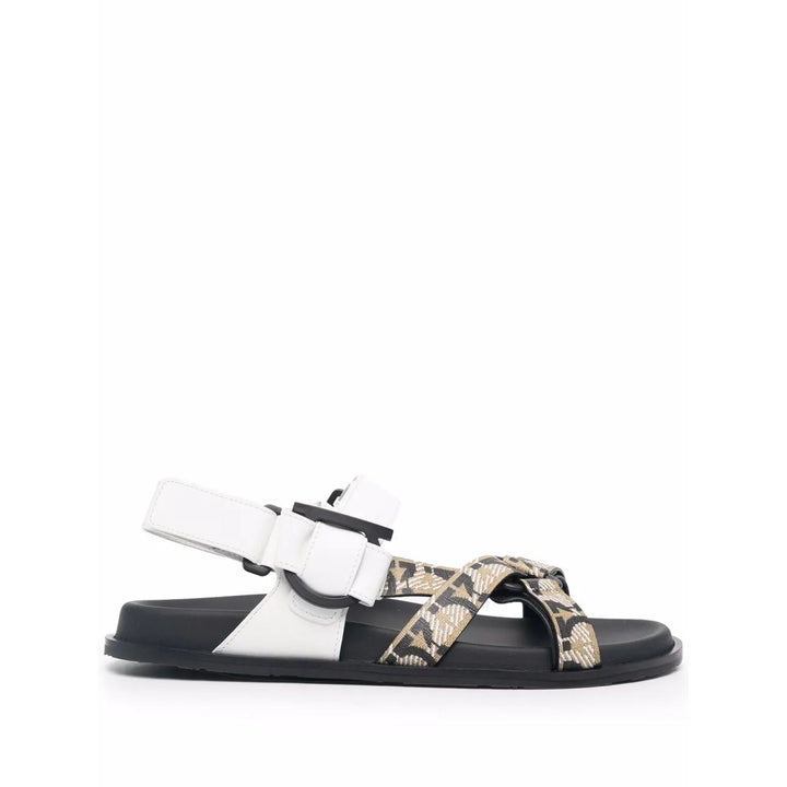 Ferragamo Open-Toe Buckled Sandals