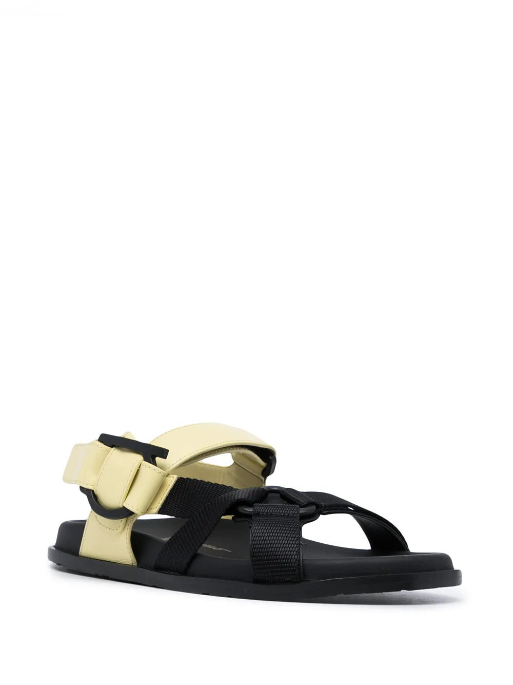 Ferragamo Gancini Touch-Strap Sandals