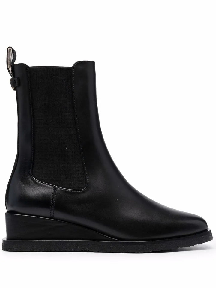 Ferragamo Wedge-Sole Ankle Boots