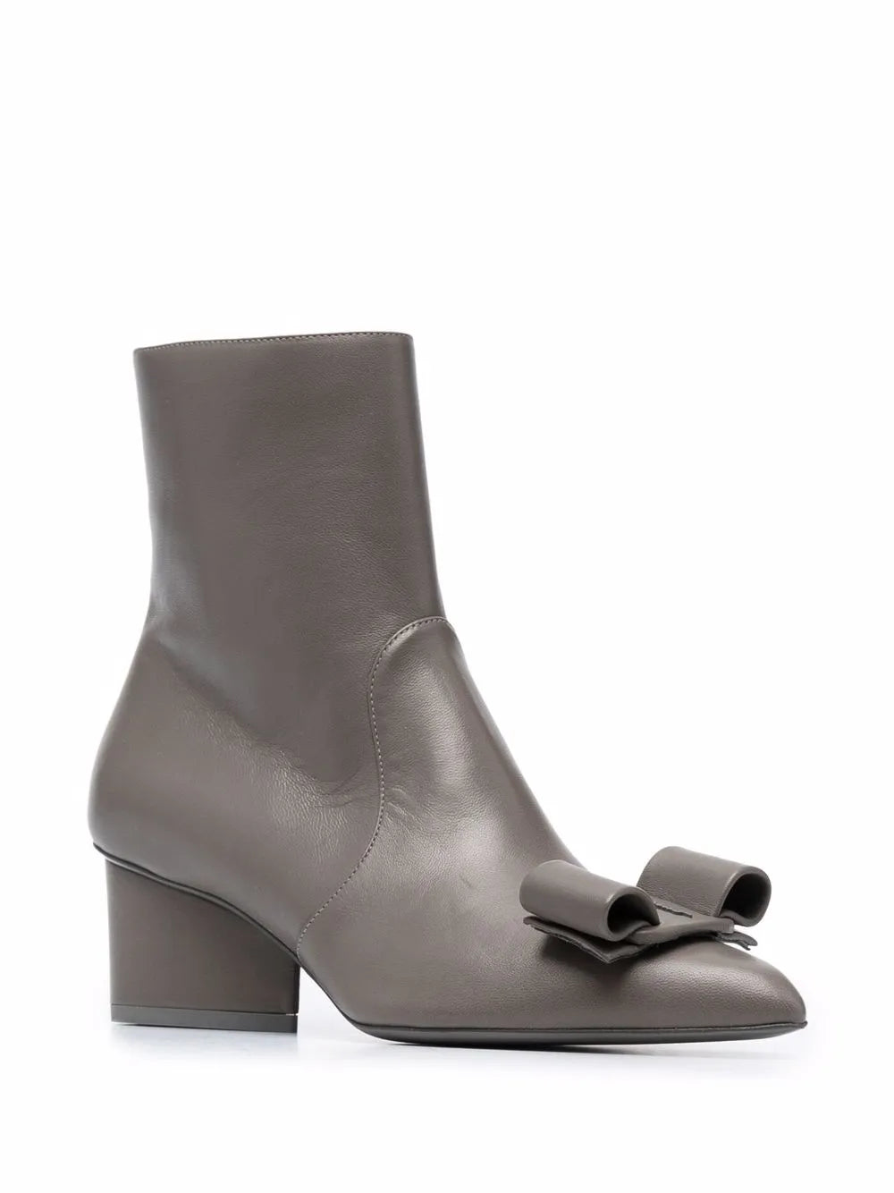 Ferragamo Viva Bow-Detail Ankle Boots