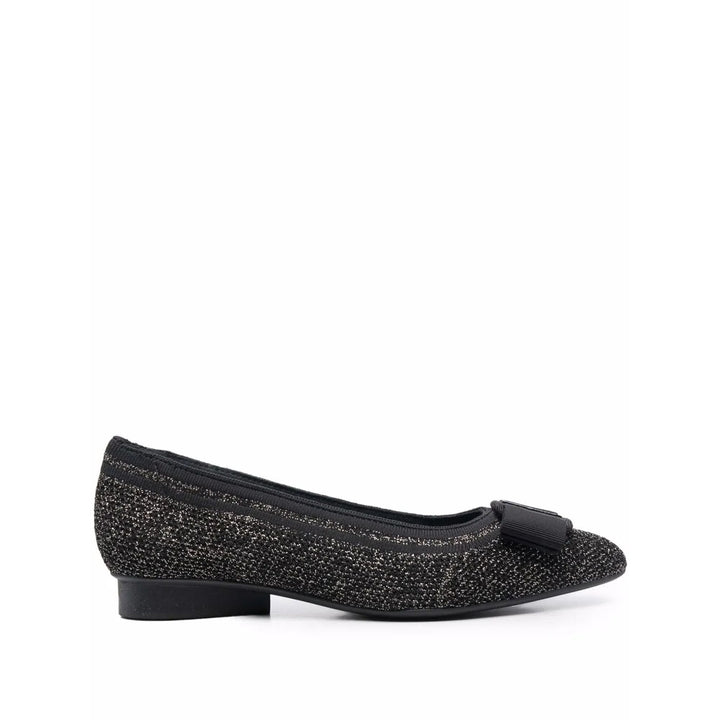 Ferragamo Ballet Flats - Black