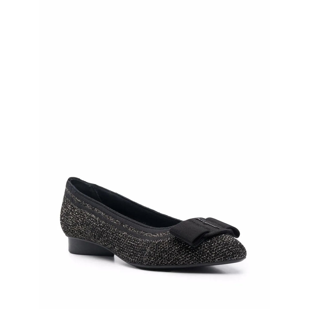 Ferragamo Ballet Flats - Black