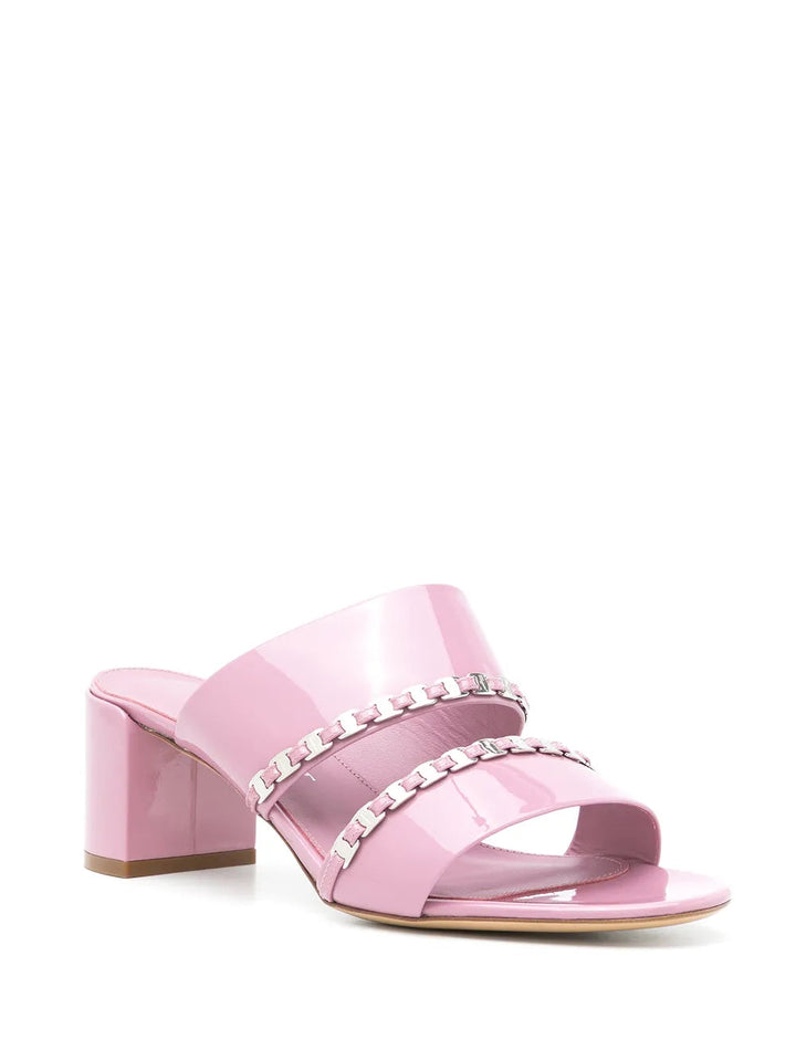Ferragamo Braided Slip-On Sandals