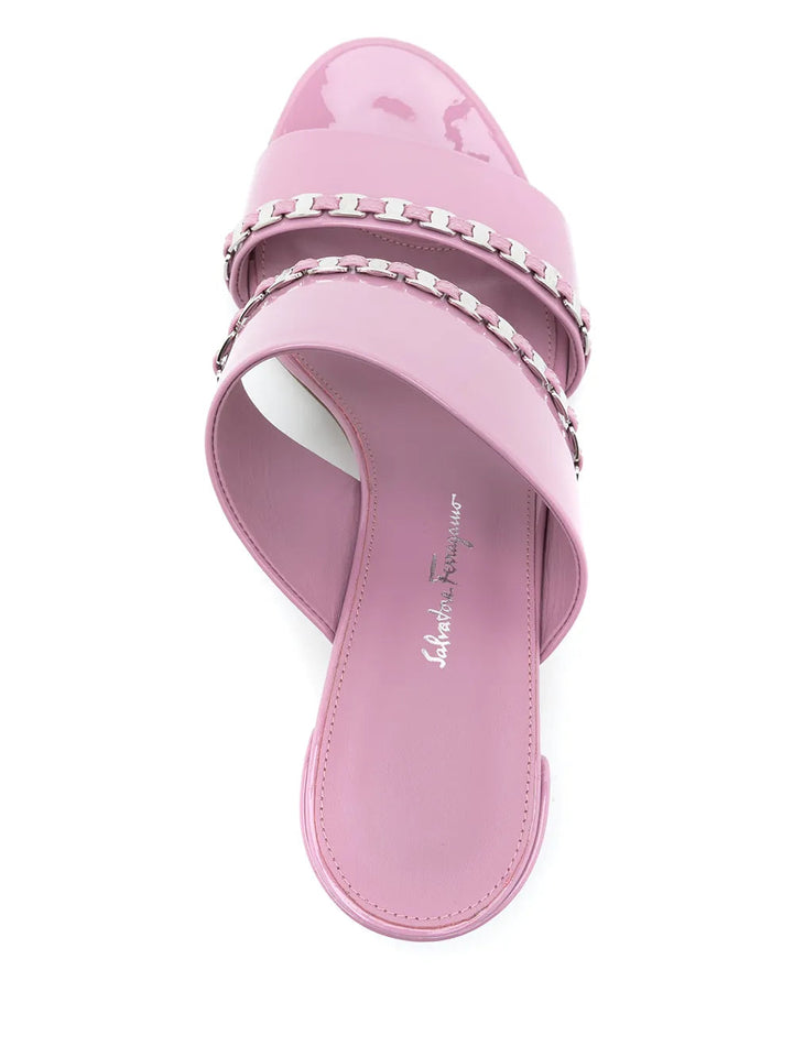 Ferragamo Braided Slip-On Sandals