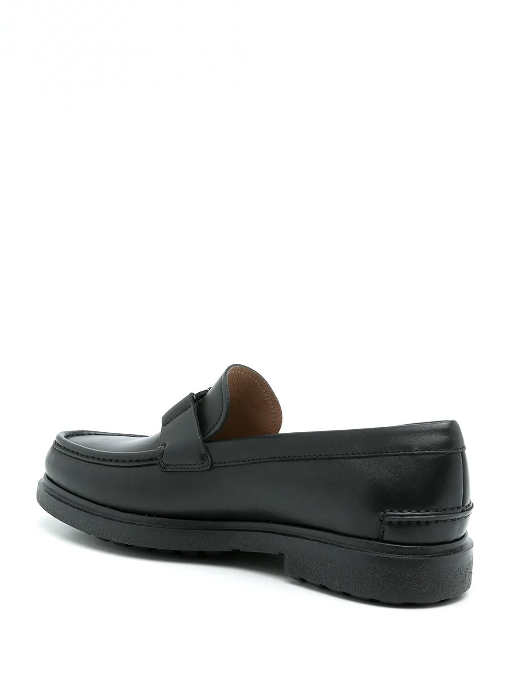 Ferragamo Slip-On Loafers in BLACK