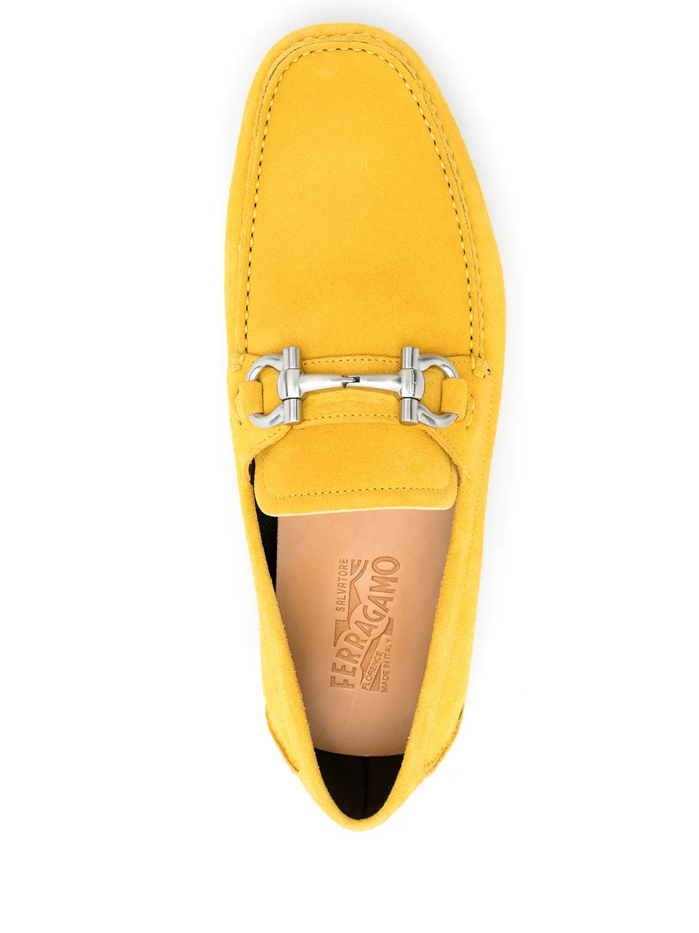 Ferragamo Gancini Driving Loafers