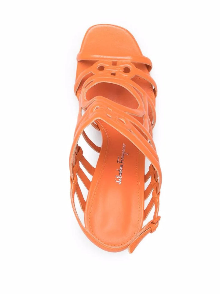 Ferragamo Mirrored-Heel 105Mm Sandals