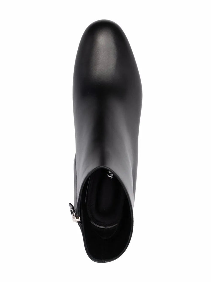 Ferragamo Block-Heel Ankle Boots
