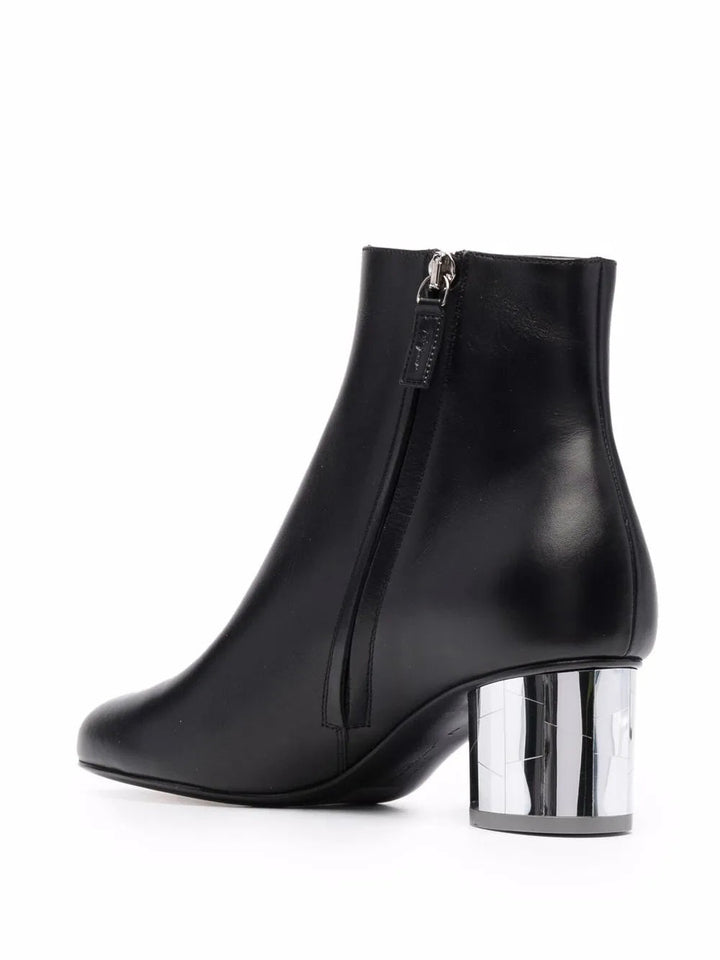 Ferragamo Block-Heel Ankle Boots