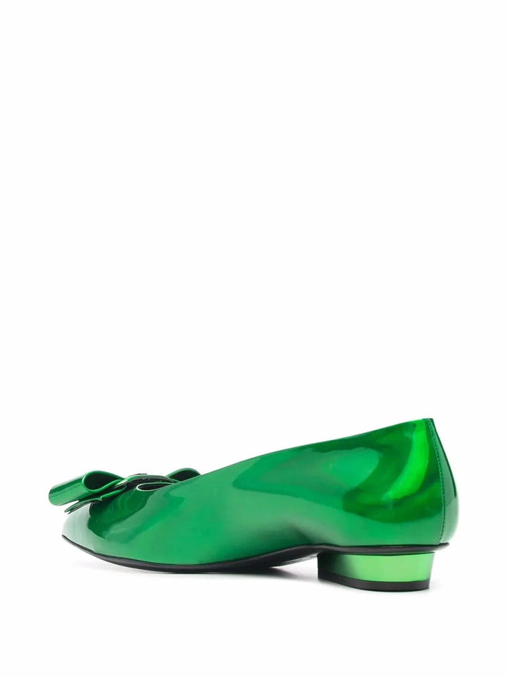 Ferragamo Viva Bow Ballerina Shoes