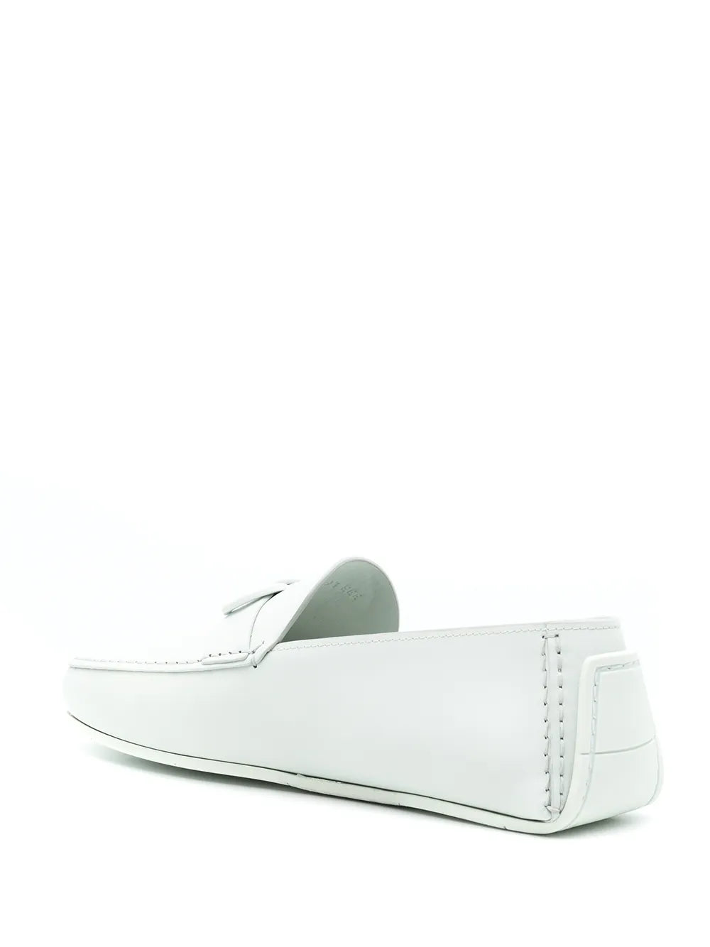 Ferragamo Gancini Calf Leather Slippers in NEUTRALS