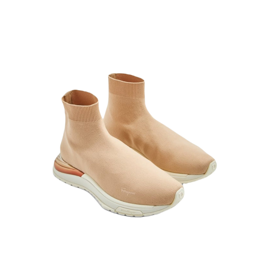 Zapatillas de deporte Ninette de Ferragamo para mujer en color beige