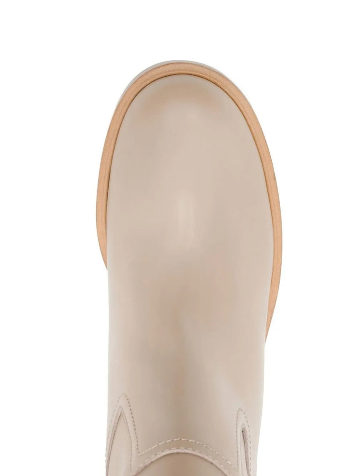 Ferragamo Ornament Square Gancini Boots