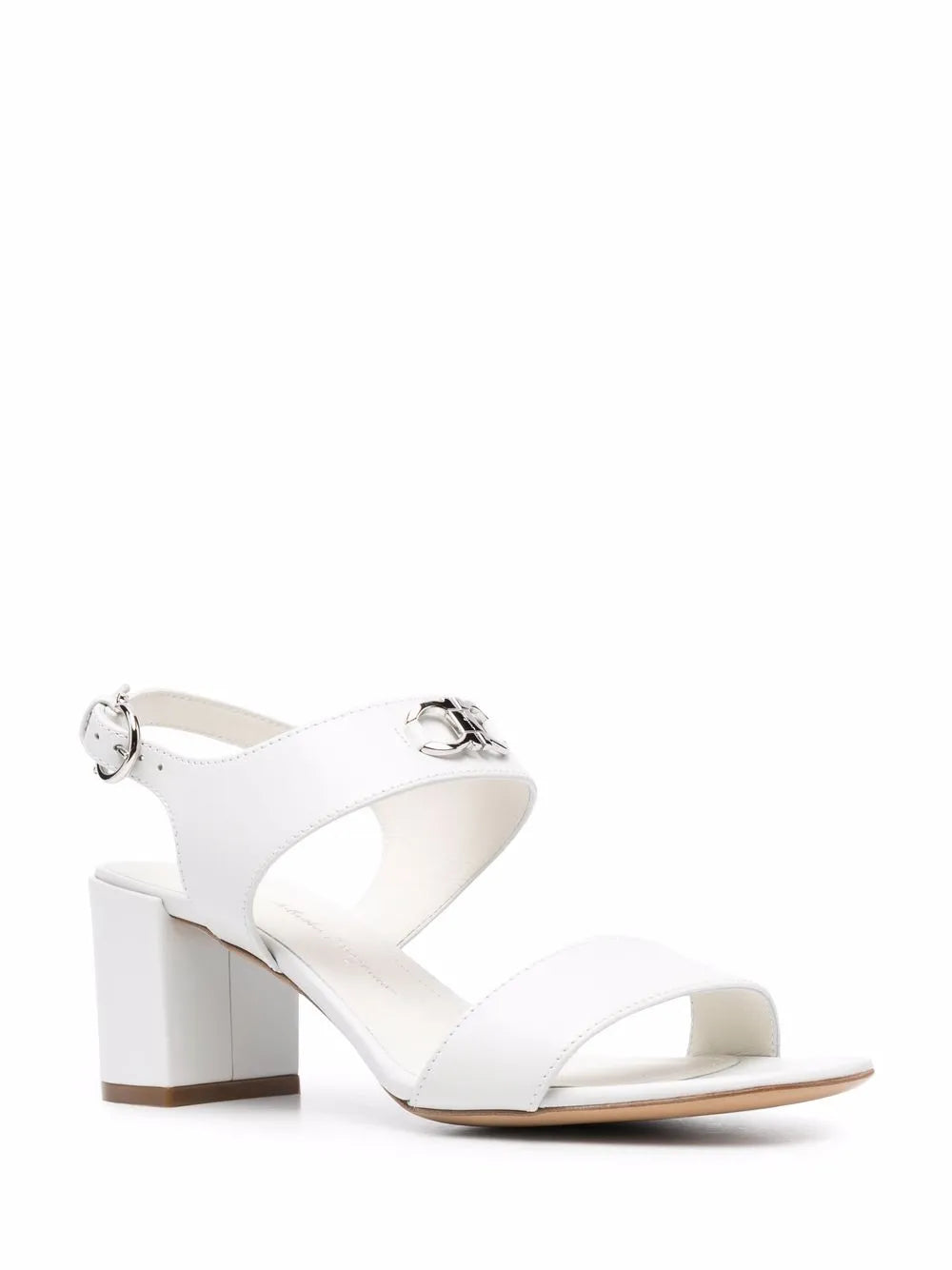 Ferragamo 55Mm Gancini Logo-Plaque Sandals