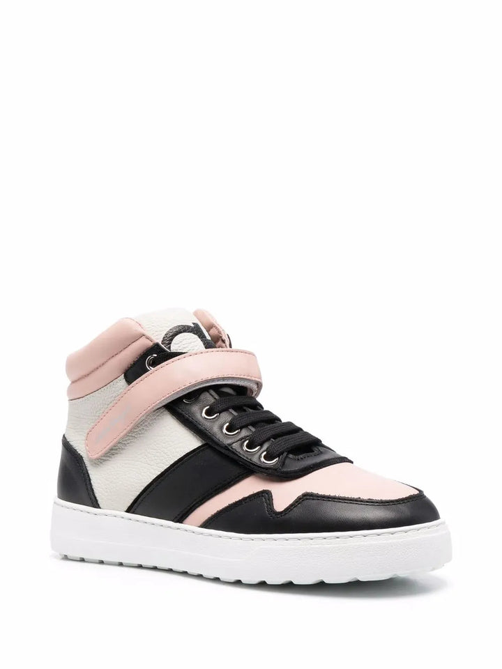 Ferragamo Noe High-Top Sneakers