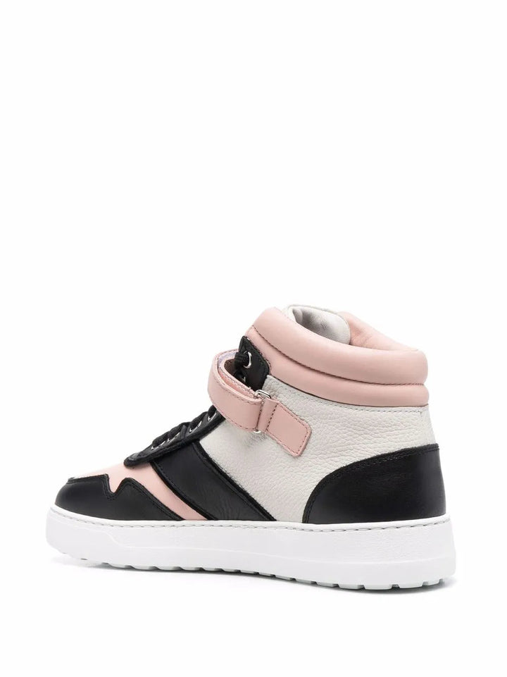 Ferragamo Noe High-Top Sneakers