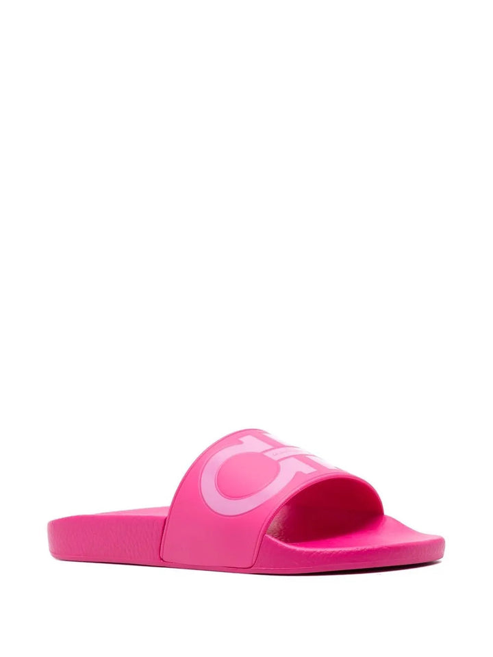 Ferragamo Gancini Pool Slides