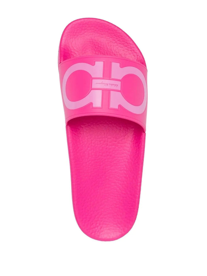 Ferragamo Gancini Pool Slides